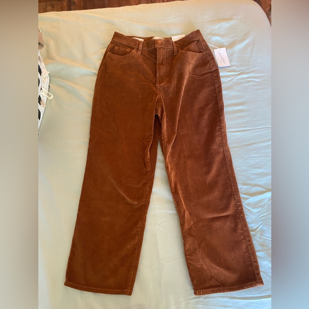 Universal Thread Corduroy Burnt Orange/ Brown Pants
